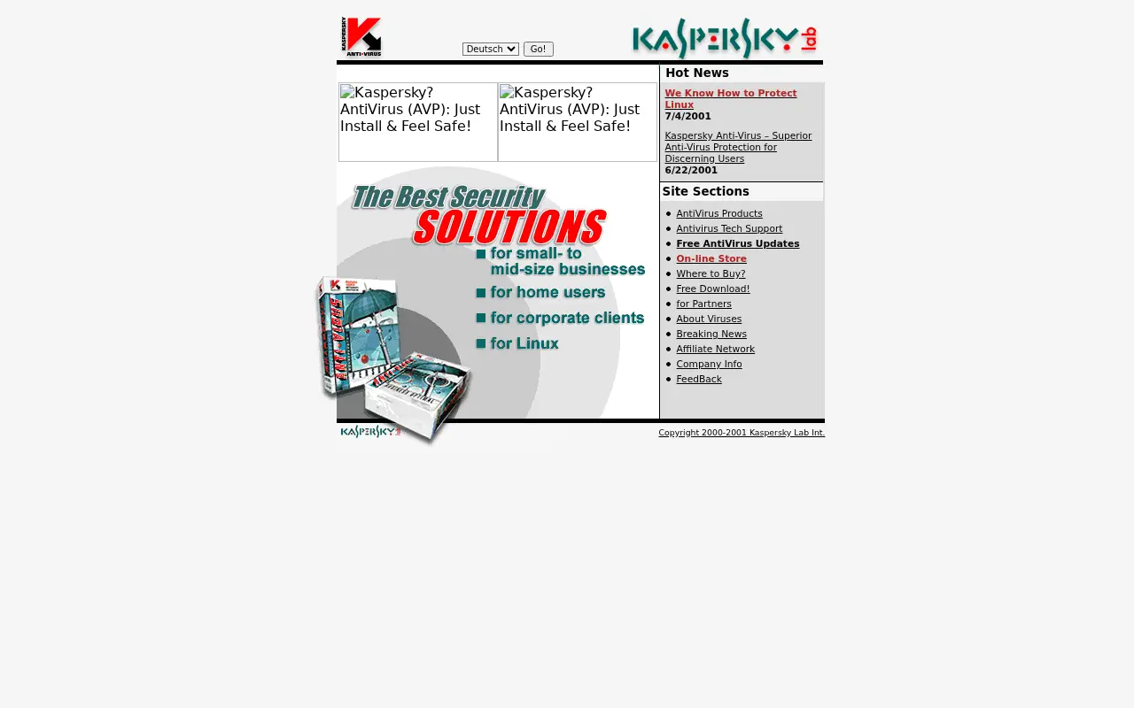 kaspersky.com on July 8, 2001