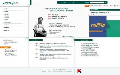 kaspersky.com in 2005