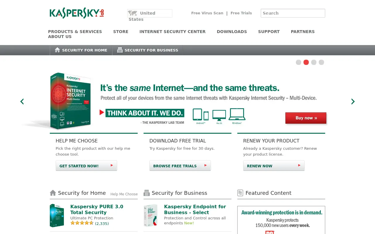 kaspersky.com in 2014