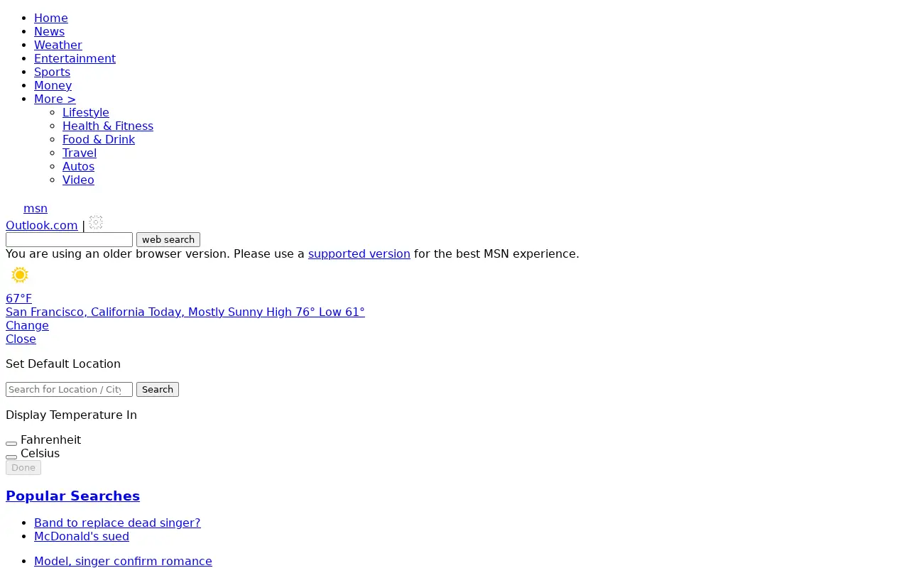 msn.com in 2018