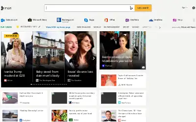 msn.com in 2019