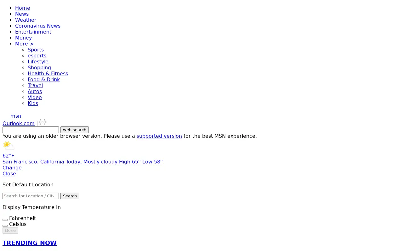 msn.com in 2021