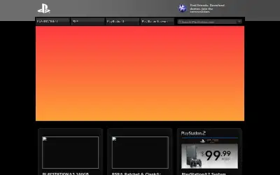 playstation.com in 2009