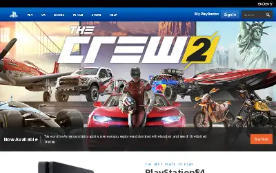 playstation.com in 2018