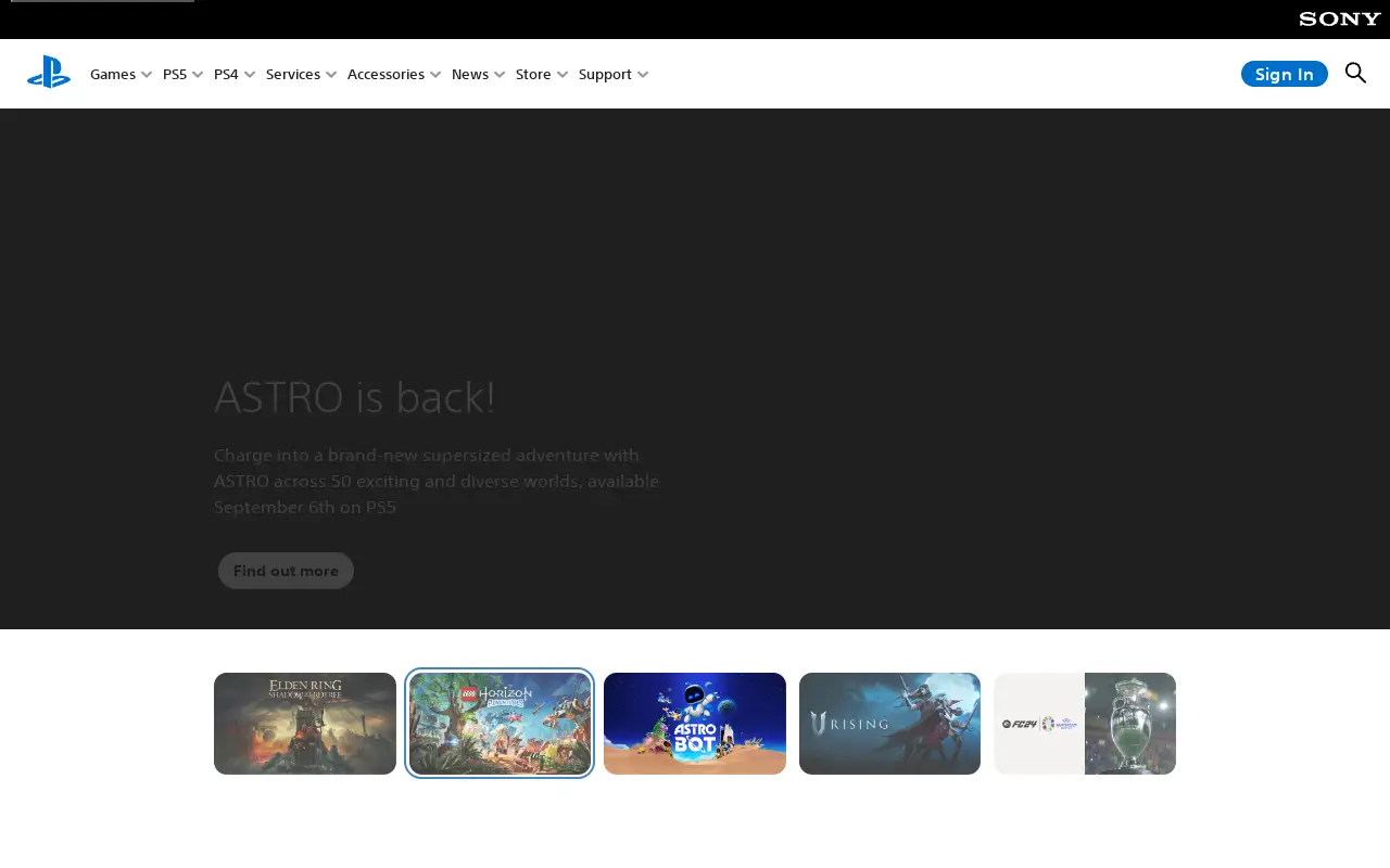 playstation.com in 2024