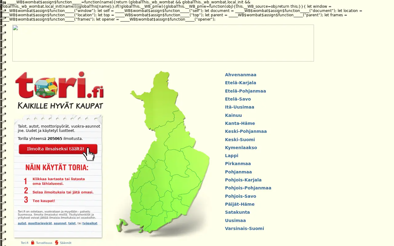 tori.fi in 2011