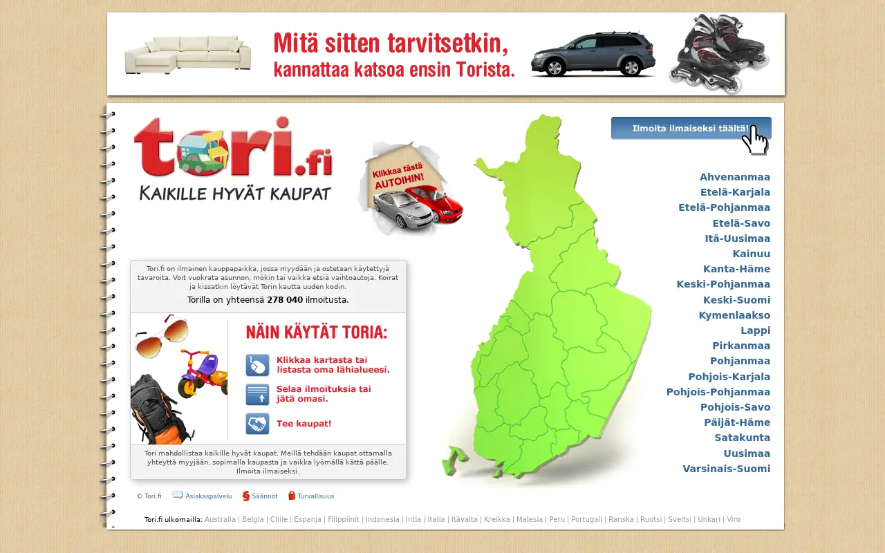 tori.fi in 2012