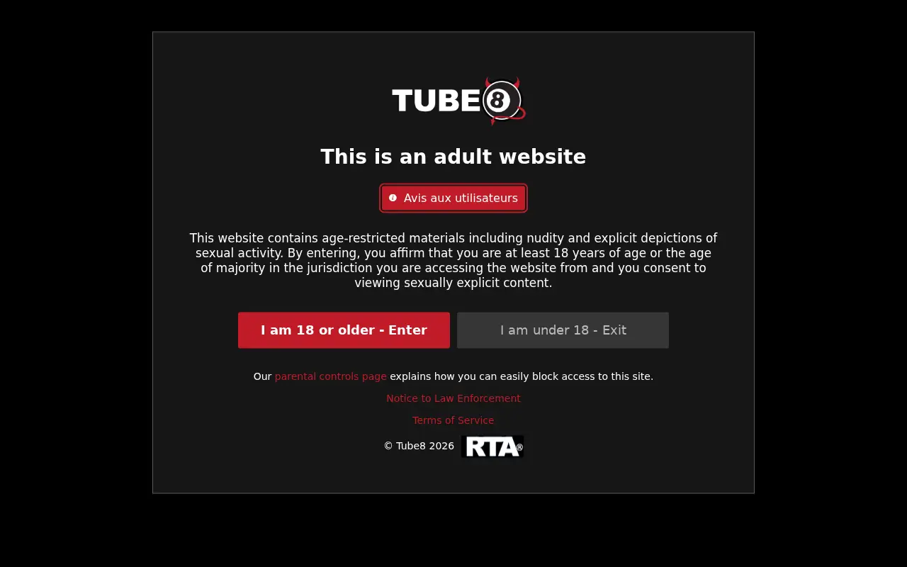 tube8.fr on July 8, 2026