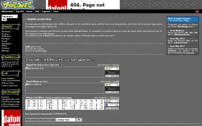 dafont.com in 2003