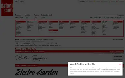 dafont.com in 2026