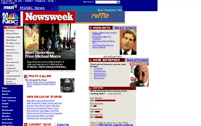 newsweek.com in 2004