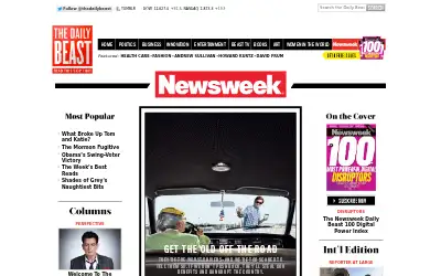 newsweek.com in 2012