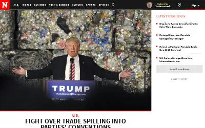 newsweek.com in 2016