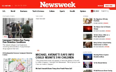 newsweek.com in 2018