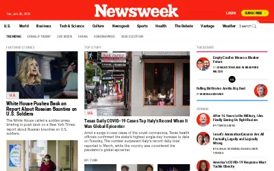 newsweek.com in 2020