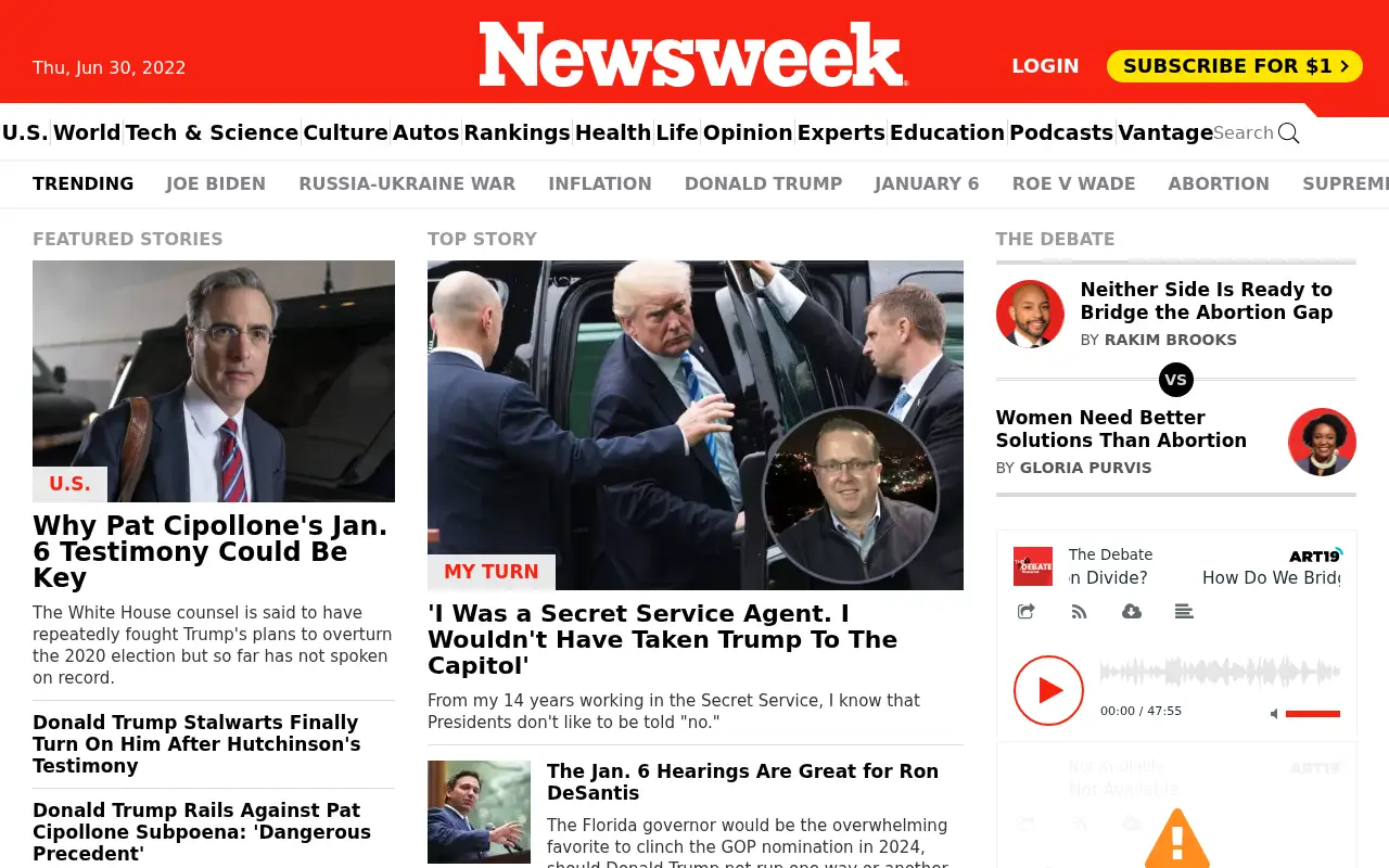 newsweek.com in 2022