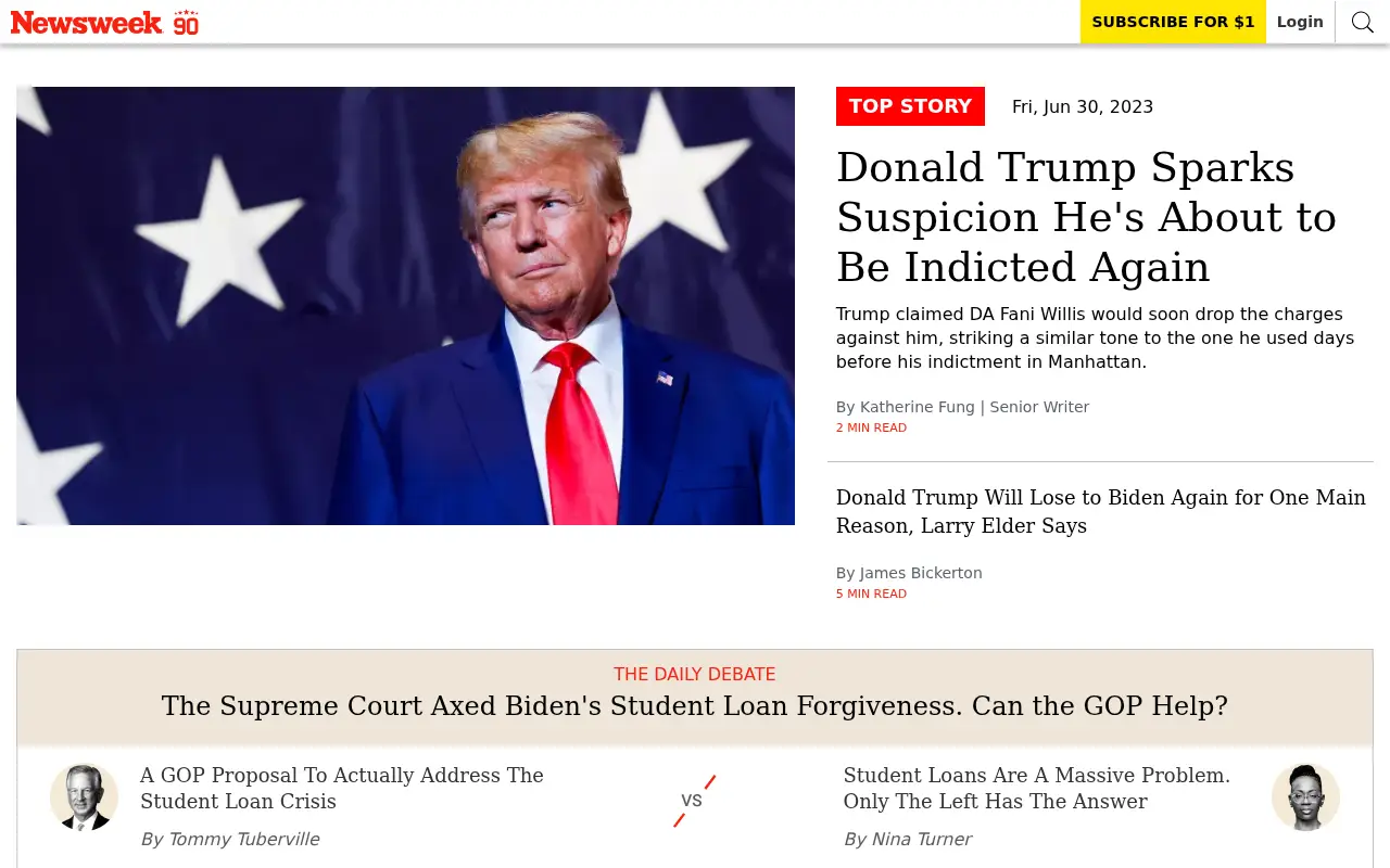newsweek.com in 2023
