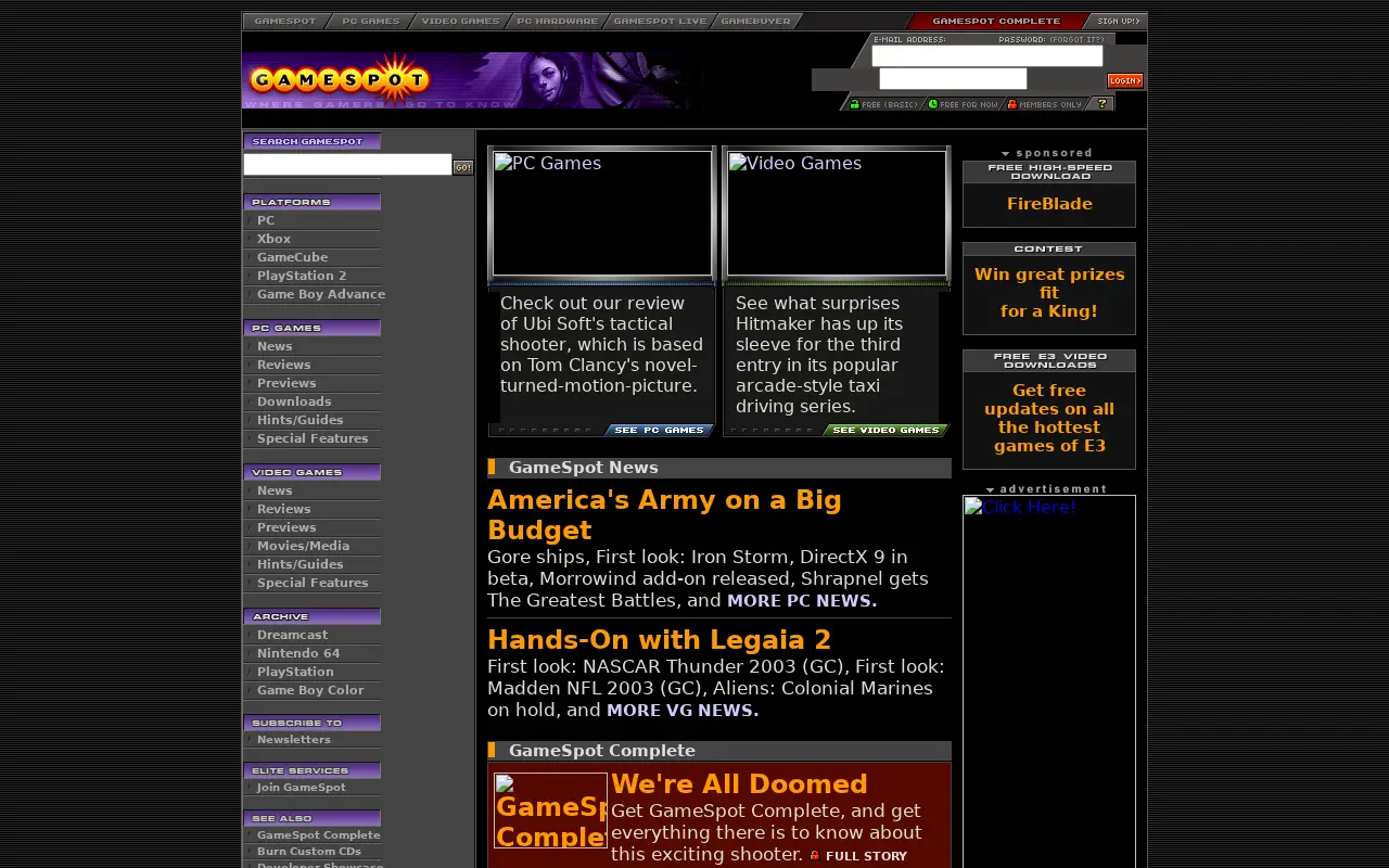 gamespot.com in 2002