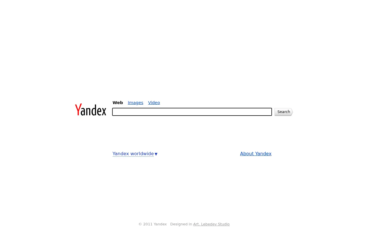 yandex.com in 2011