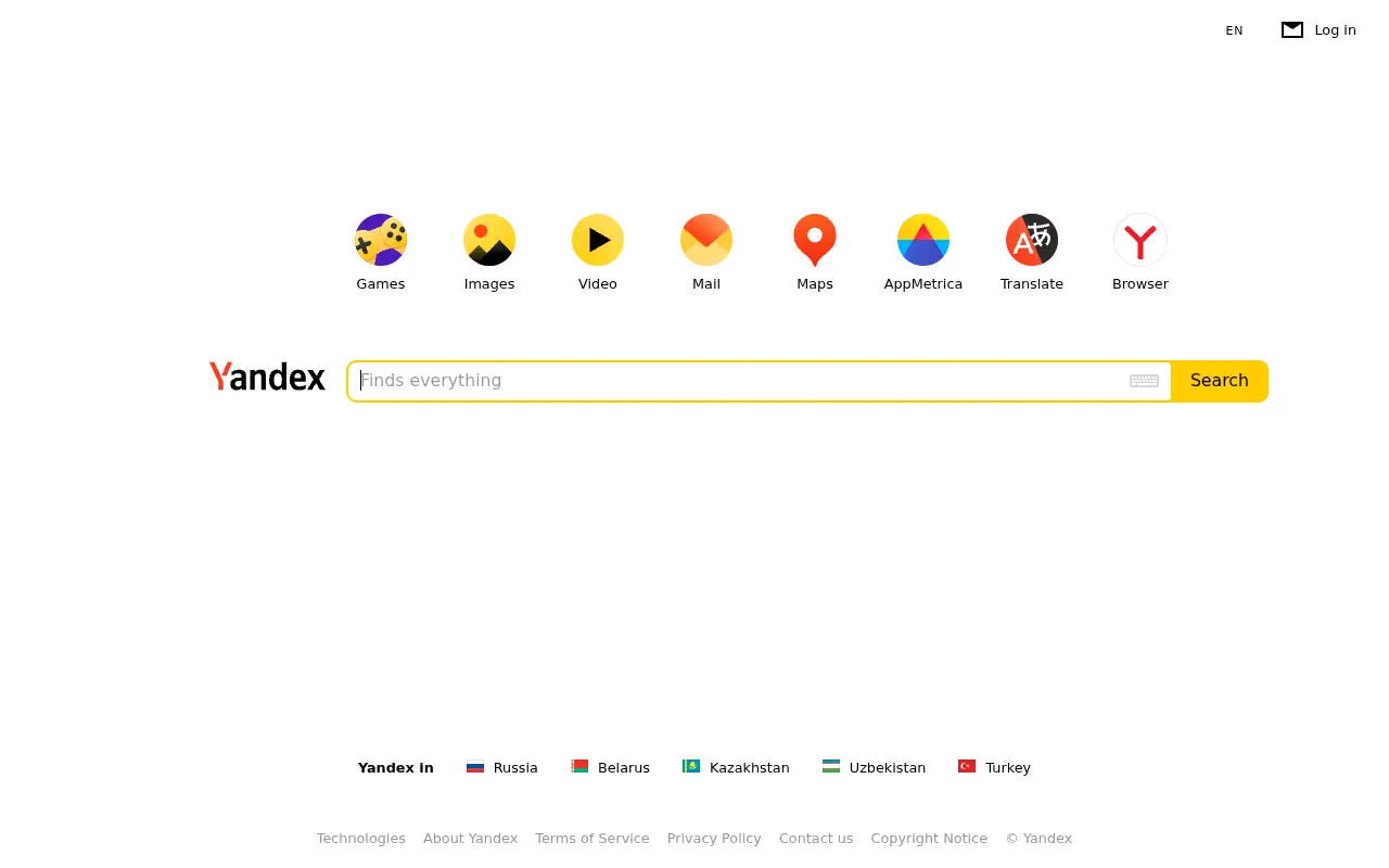 yandex.com in 2022