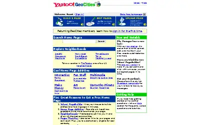 geocities.com in 1999
