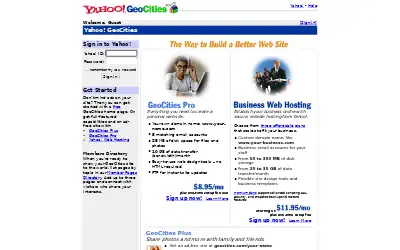geocities.com in 2004