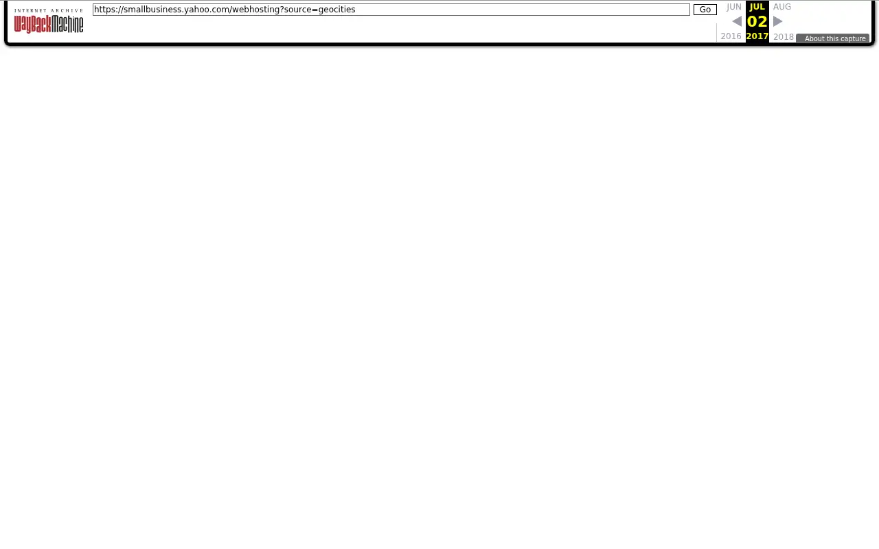 geocities.com in 2017