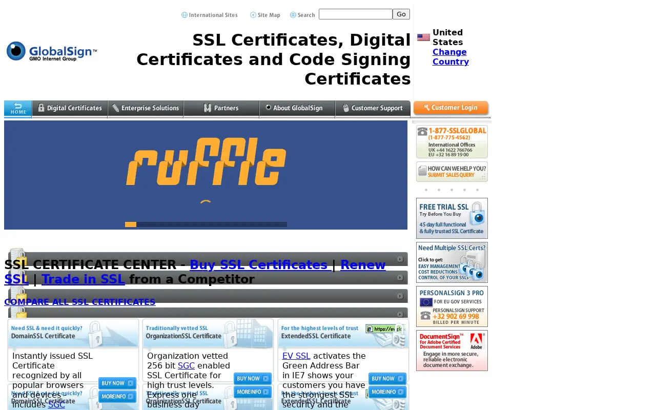 globalsign.com on May 14, 2008