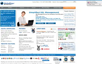 globalsign.com in 2009
