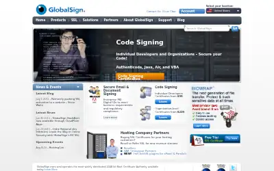 globalsign.com in 2011