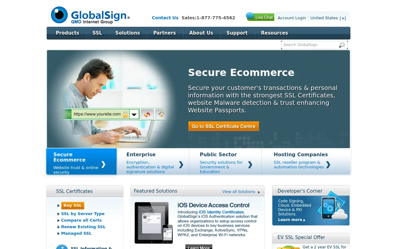 globalsign.com on May 1, 2012