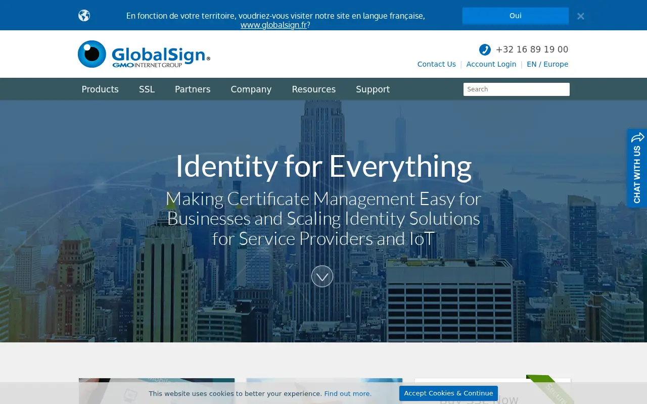 globalsign.com in 2016