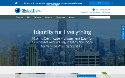 globalsign.com in 2016