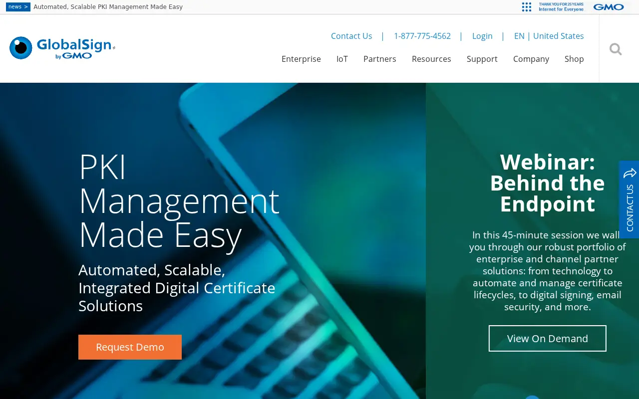 globalsign.com in 2021