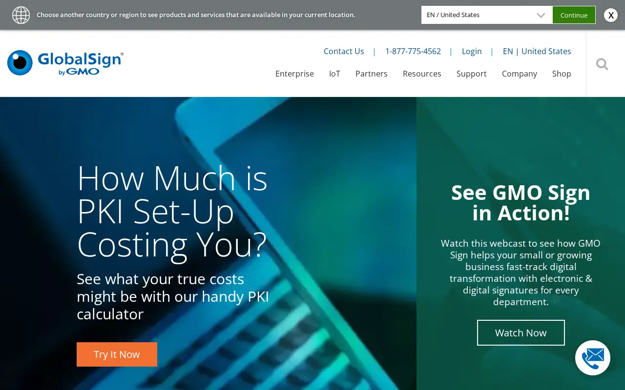 globalsign.com in 2022
