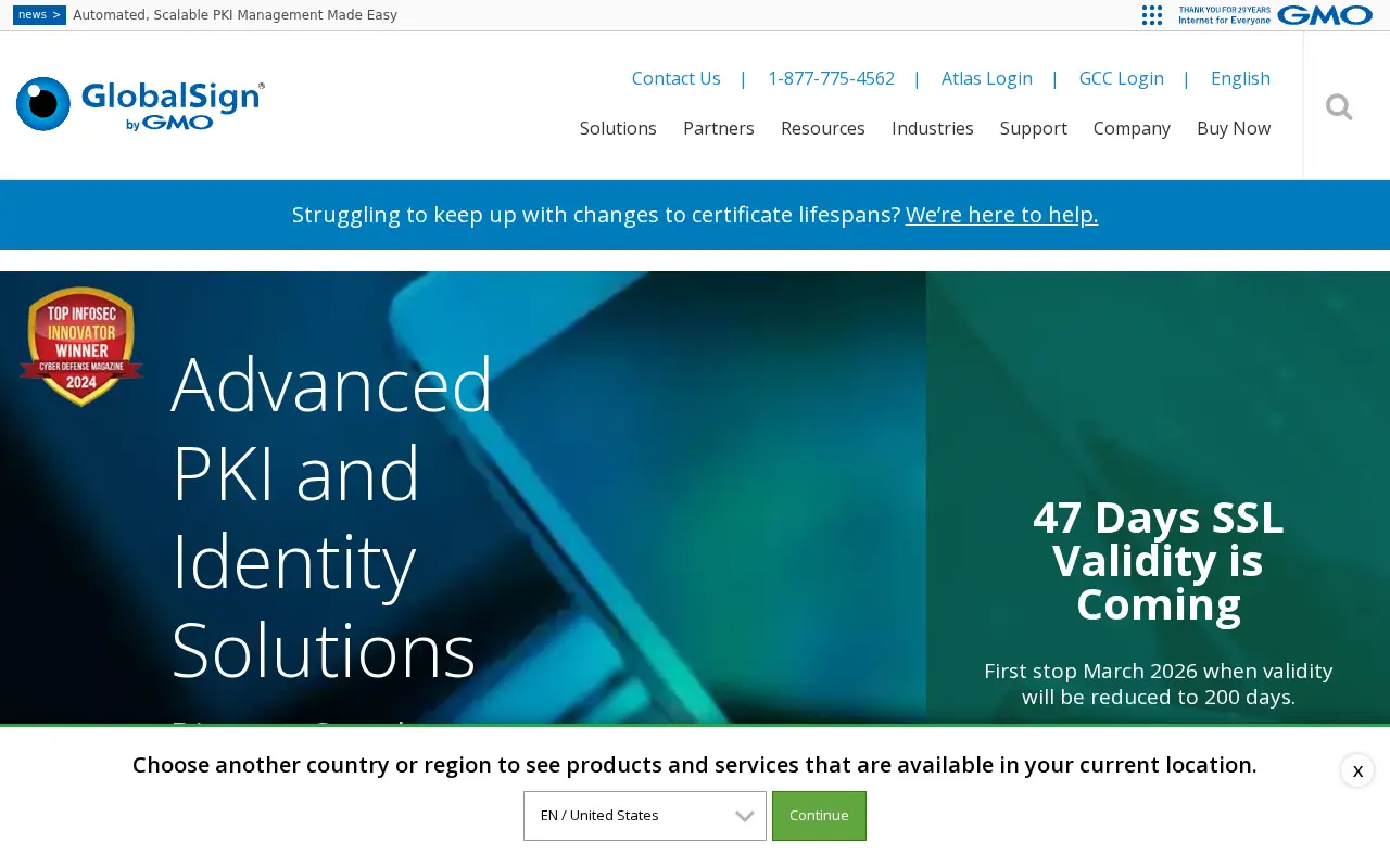 globalsign.com in 2025