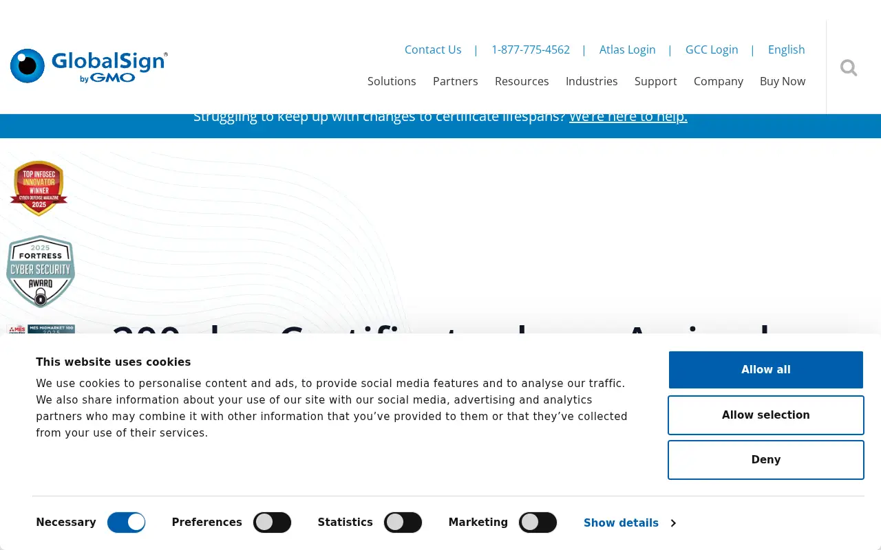 globalsign.com in 2026