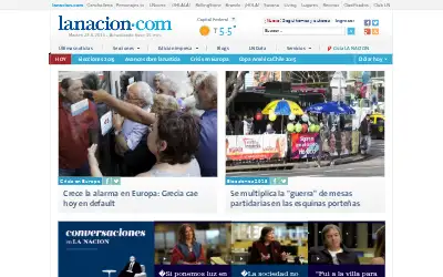 lanacion.com.ar in 2015