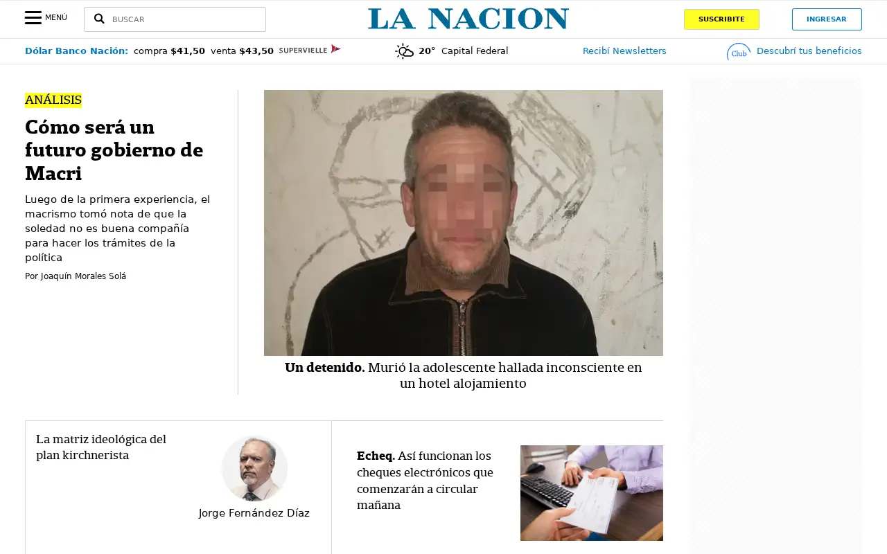 lanacion.com.ar in 2019