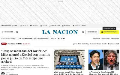 lanacion.com.ar in 2025