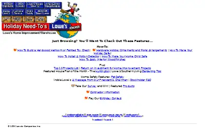 lowes.com in 1996
