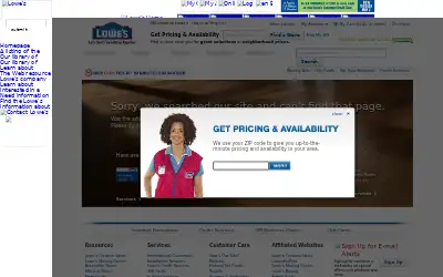 lowes.com in 1999
