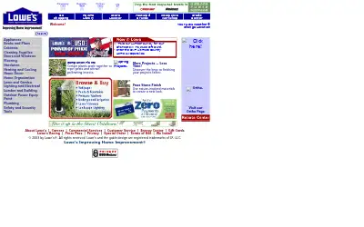 lowes.com in 2003