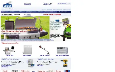 lowes.com in 2006