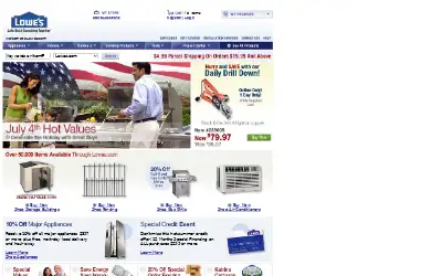 lowes.com in 2007