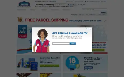 lowes.com in 2011