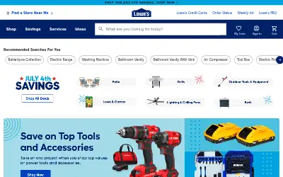 lowes.com in 2022