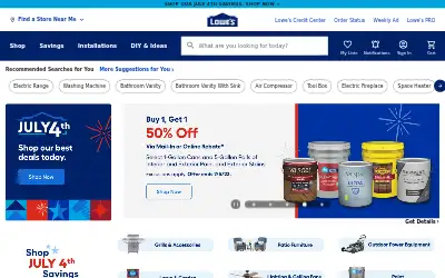 lowes.com in 2023