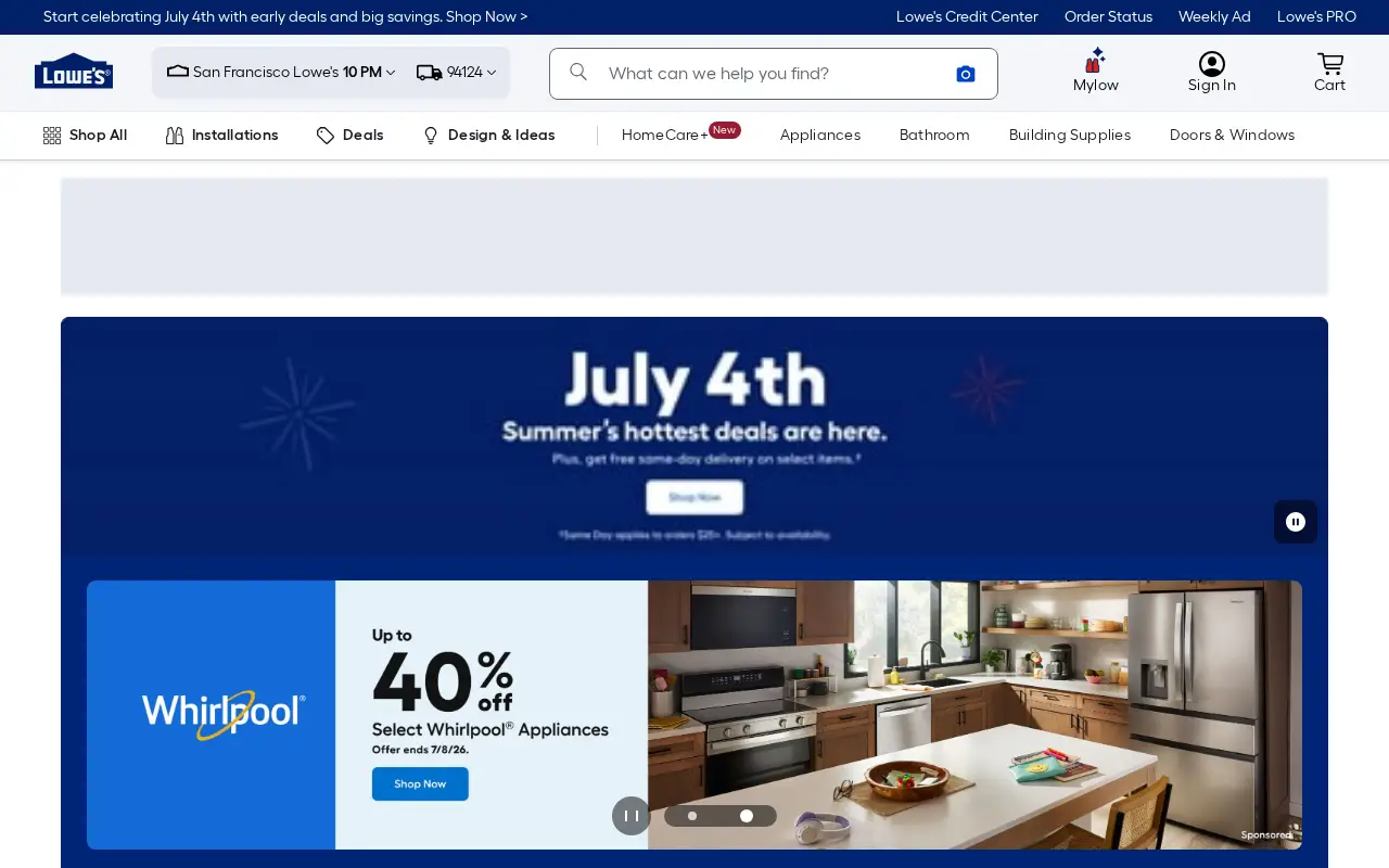 lowes.com in 2026
