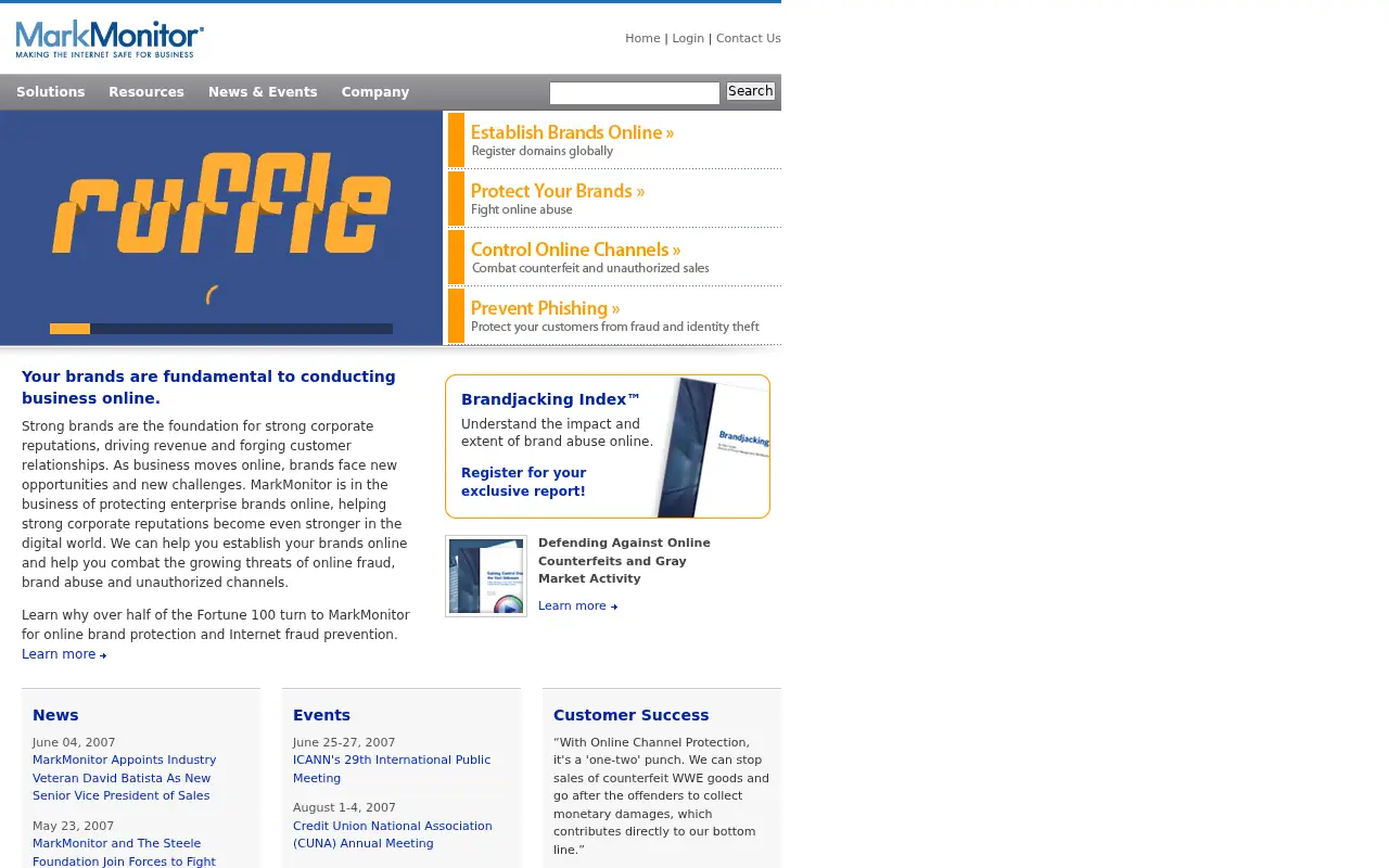 markmonitor.com in 2007